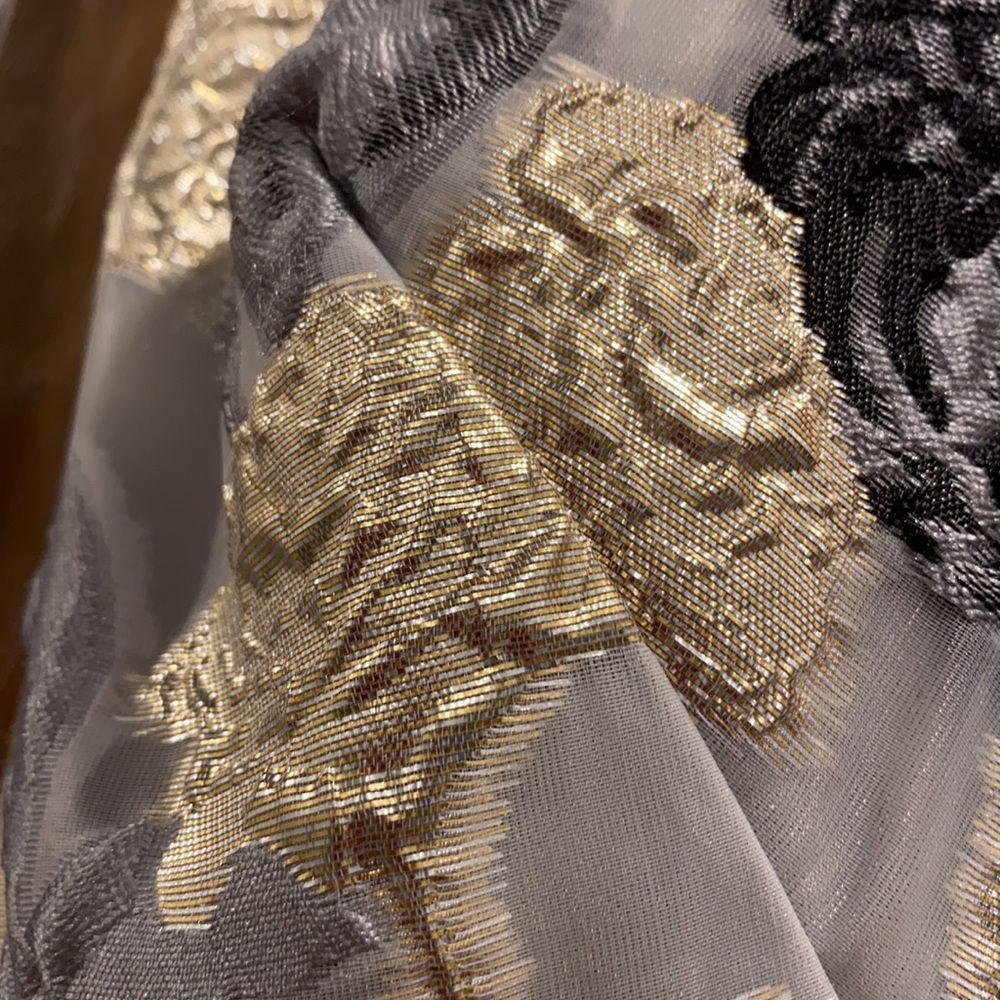 Nicole Bakti Floral Embroidered Jewel Dress - Picture 7 of 11